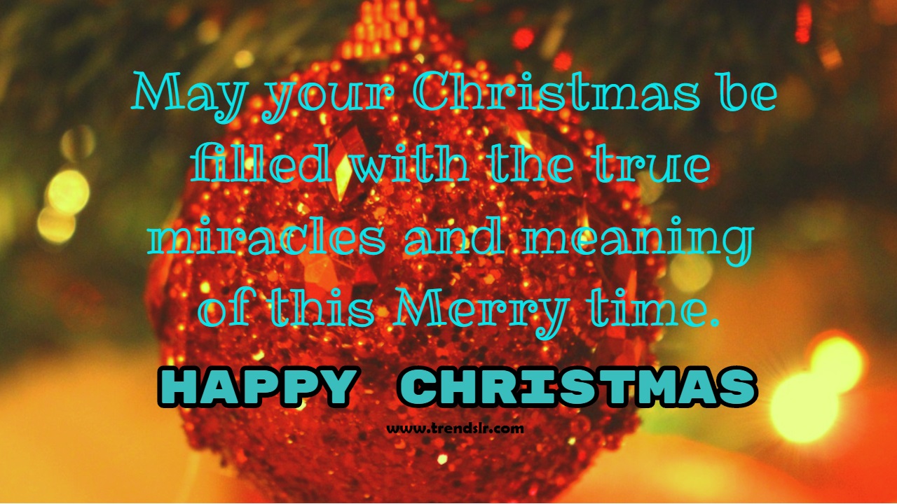 Christmas Wishes Images for Friends & Family | Trendslr